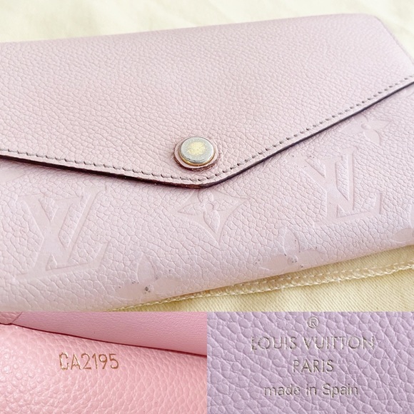 💖✨BABY PINK✨💖 Louis Vuitton Empreinte Wallet! - Picture 8 of 8